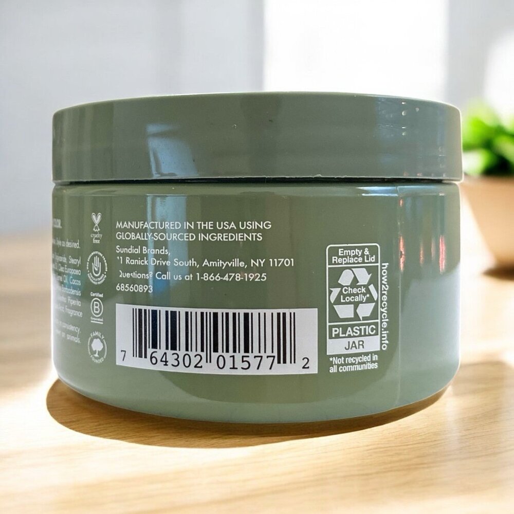 Shea Moisture Men Defining Cream Argan Oil & Shea Butter, 4 oz (113 g) NEW, 3 Pk - Picture 4 of 5